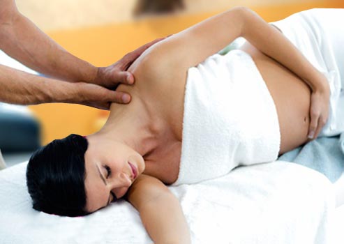 Massage für Schwangere